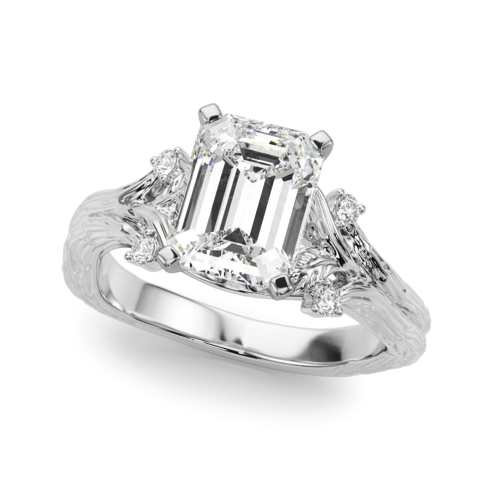 Nature Inspired Engagement Ring