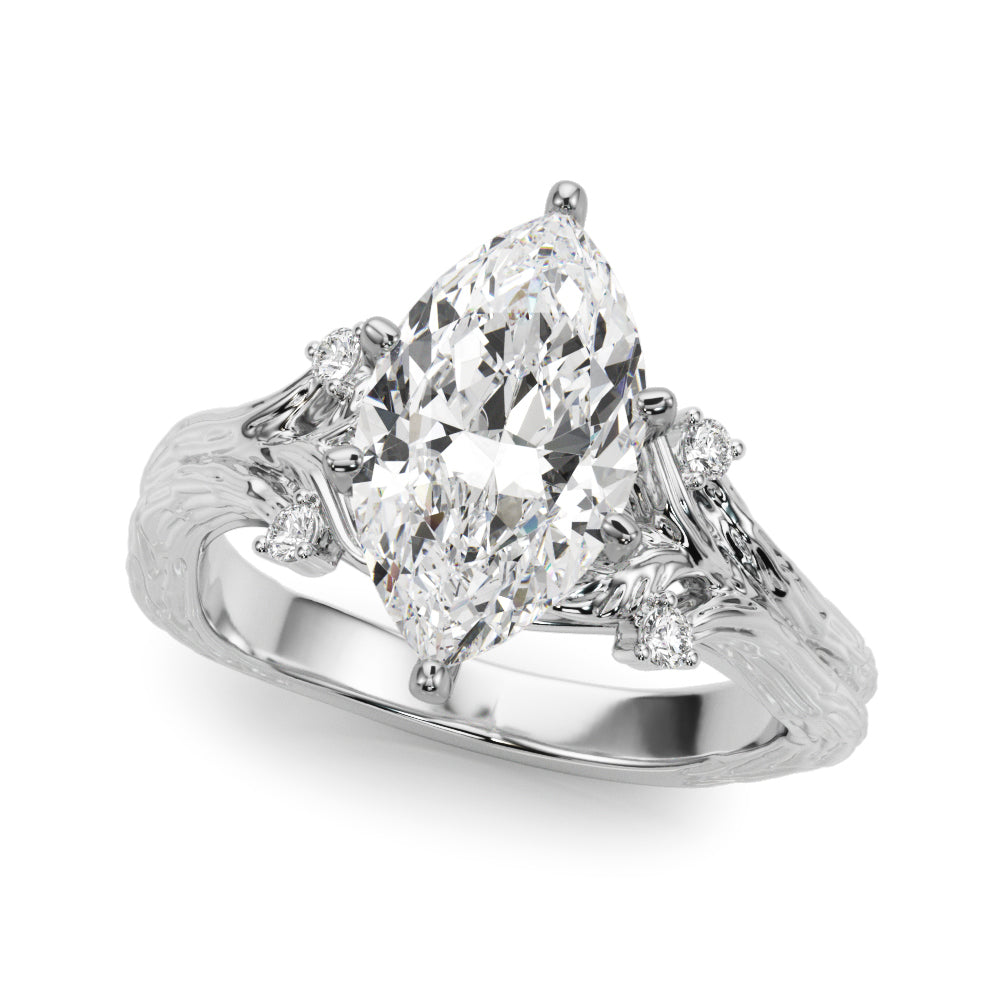 Nature Inspired Engagement Ring
