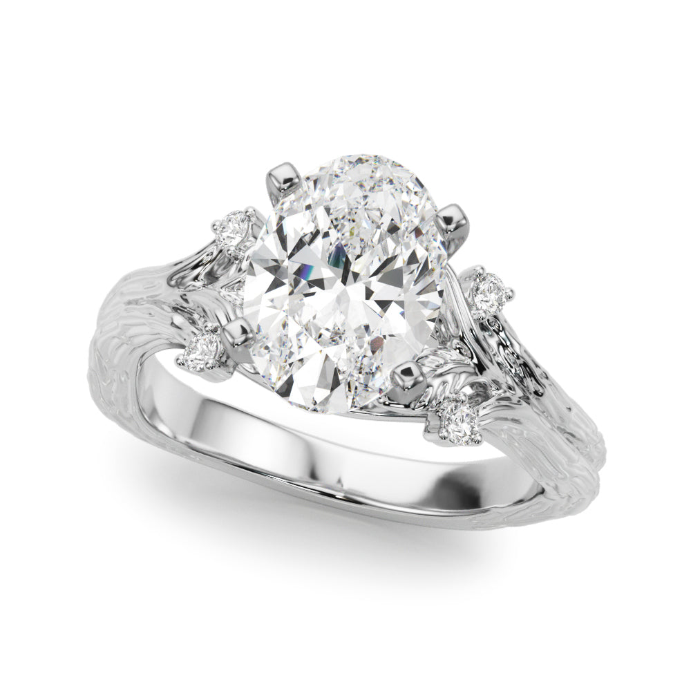 Nature Inspired Engagement Ring