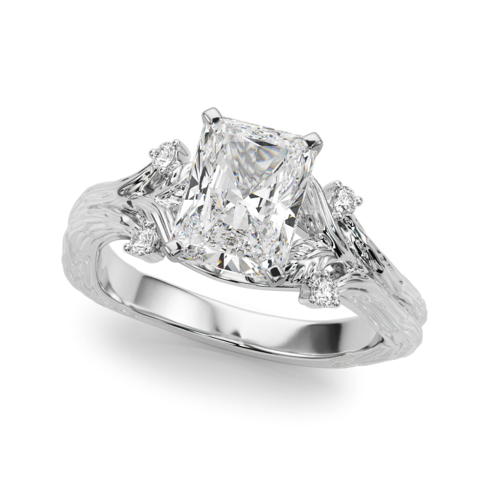 Nature Inspired Engagement Ring