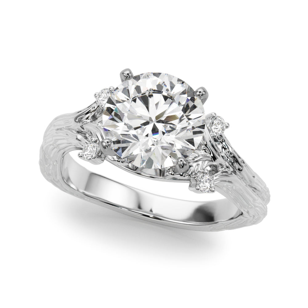 Nature Inspired Engagement Ring