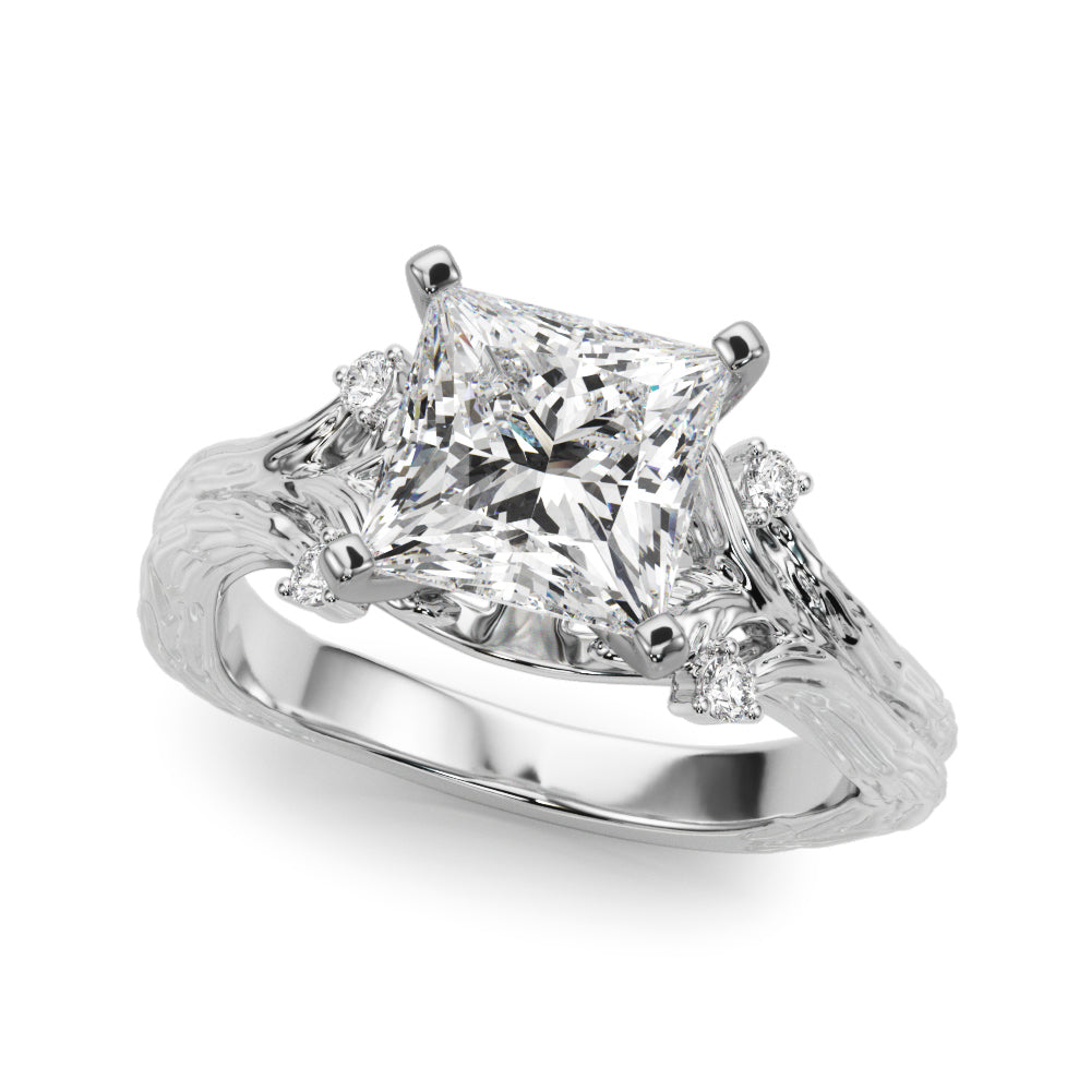 Nature Inspired Engagement Ring