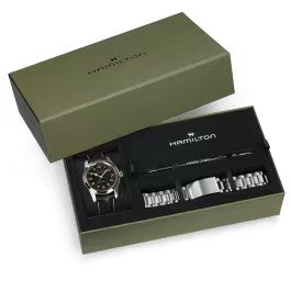 Hamilton Khaki Field Murph Auto 42mm Bracelet Bundle