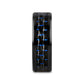 AVITUS Black Beveled Ceramic Ring with Blue & Black Carbon Fiber Inlay - 4mm - 10mm