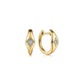 Gabriel & Co. 14K Yellow Gold Diamond Huggie Earrings .03CTW