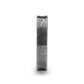 Fingerprint Engraved Concave Tungsten Ring Polished - Washington - 4mm - 8mm