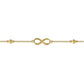 Gabriel & Co. 14K Yellow Gold Bujukan Chain Bracelet with Infinity Station