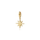 Gabriel & Co. 14K Yellow Gold Diamond Star Charm .15CTW