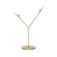 Swarovski Ornament Stand, Gold Tone