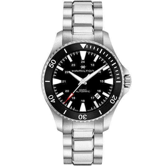 Hamilton Khaki Navy Scuba Auto Black Dial H82335131