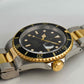 16613 18k Stainless Steel Submariner 40mm Black Dial