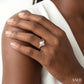 7 MM Cultured Pearl and 1/4 Ctw Round Cut Diamond Fashion Ring in 10K Yellow Gold