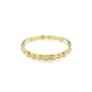 Swarovski Numina Bangle, Mixed Round Cuts, White, Gold-tone Plated