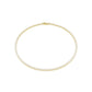 Swarovski Matrix Tennis Necklace, Round Cut, White, Gold-Tone Plated