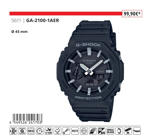 Casio G-Shock GA-2100-1A