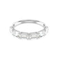Swarovski Millenia Bangle, Octagon Cut, White, Rhodium Plated