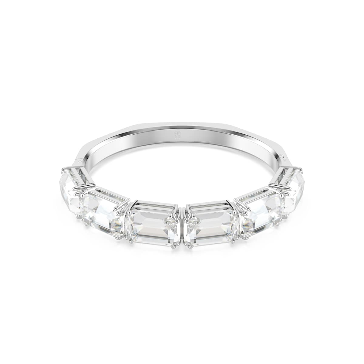 Swarovski Millenia Bangle, Octagon Cut, White, Rhodium Plated
