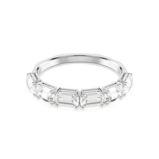 Swarovski Millenia Bangle, Octagon Cut, White, Rhodium Plated