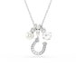 Swarovski Symbolica Crystal Pearl Horseshoe Pendant