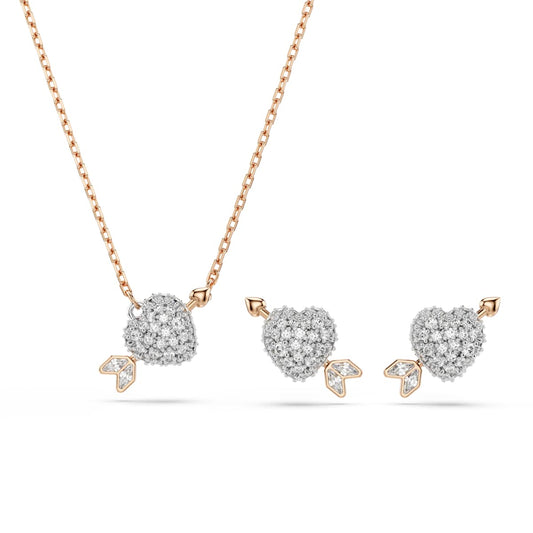 Swarovski Idyllia Heart with Arrow Set