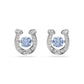 Swarovski Symbolica Horseshoe Stud Earrings