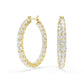 Swarovski Matrix Hoop Earrings