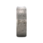 ASTRAIOS Flat Titanium Ring with Beveled Edges and Meteorite Pattern - 8mm