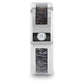 COLTON Tungsten Carbide Ring Ombre Deer Antler Inlay Polished Beveled Edges with Diamond - 8mm