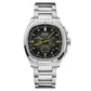Mido Mulltifort TV Chronograph Black Dial - Stainless Steel Watch - 42 X 41.2mm