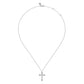 Gabriel & Co. 14K White Gold Diamond Cross Pendant Necklace 1/4CTW
