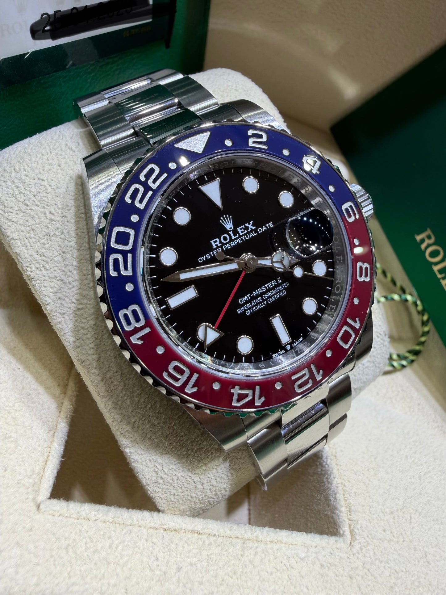 Rolex GMT-Master II 126710BLRO Pepsi Blue/Red
