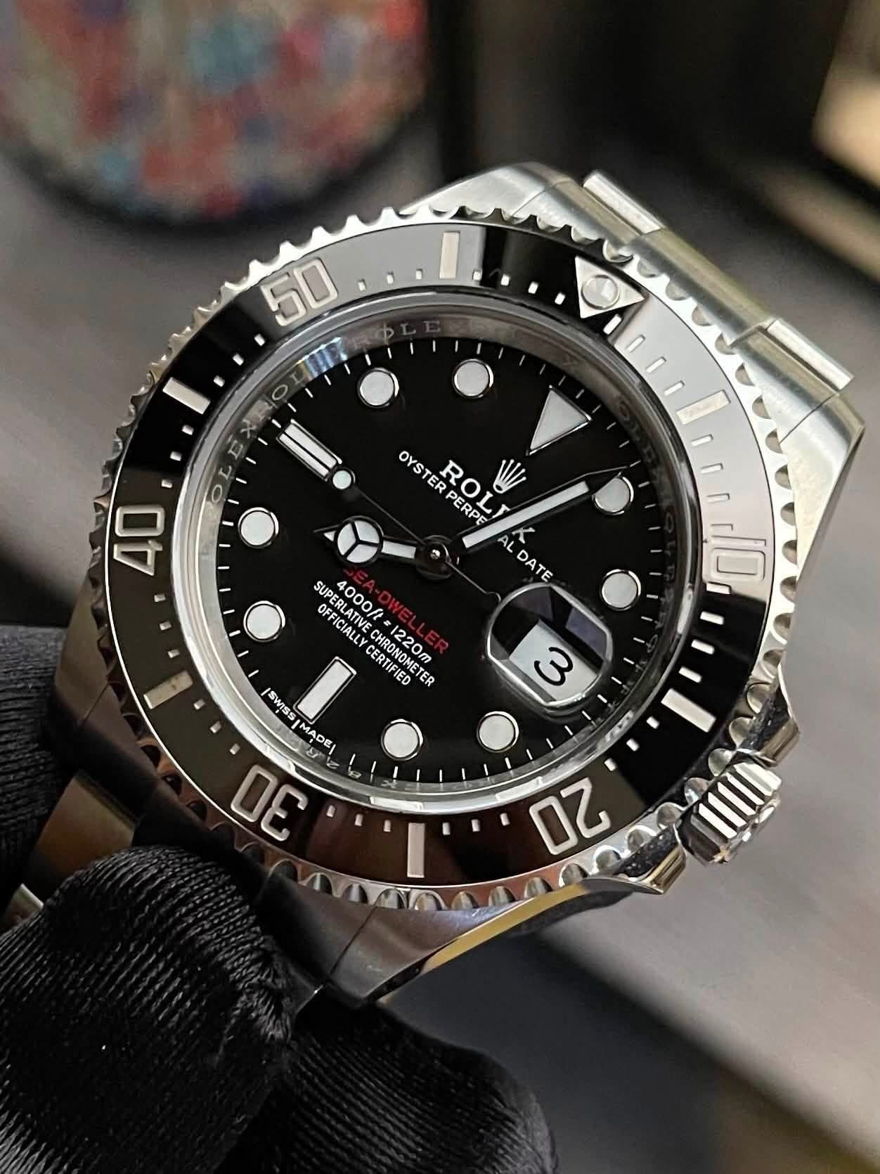 2017 Rolex Sea-Dweller 126600 MK1 Dial 43mm – Box & Papers – Excellent Condition