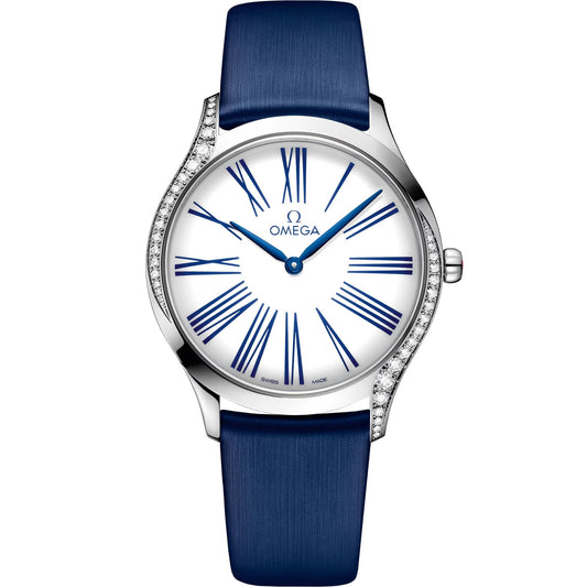Omega de Ville Trésor 36 mm — Steel on Fabric Strap