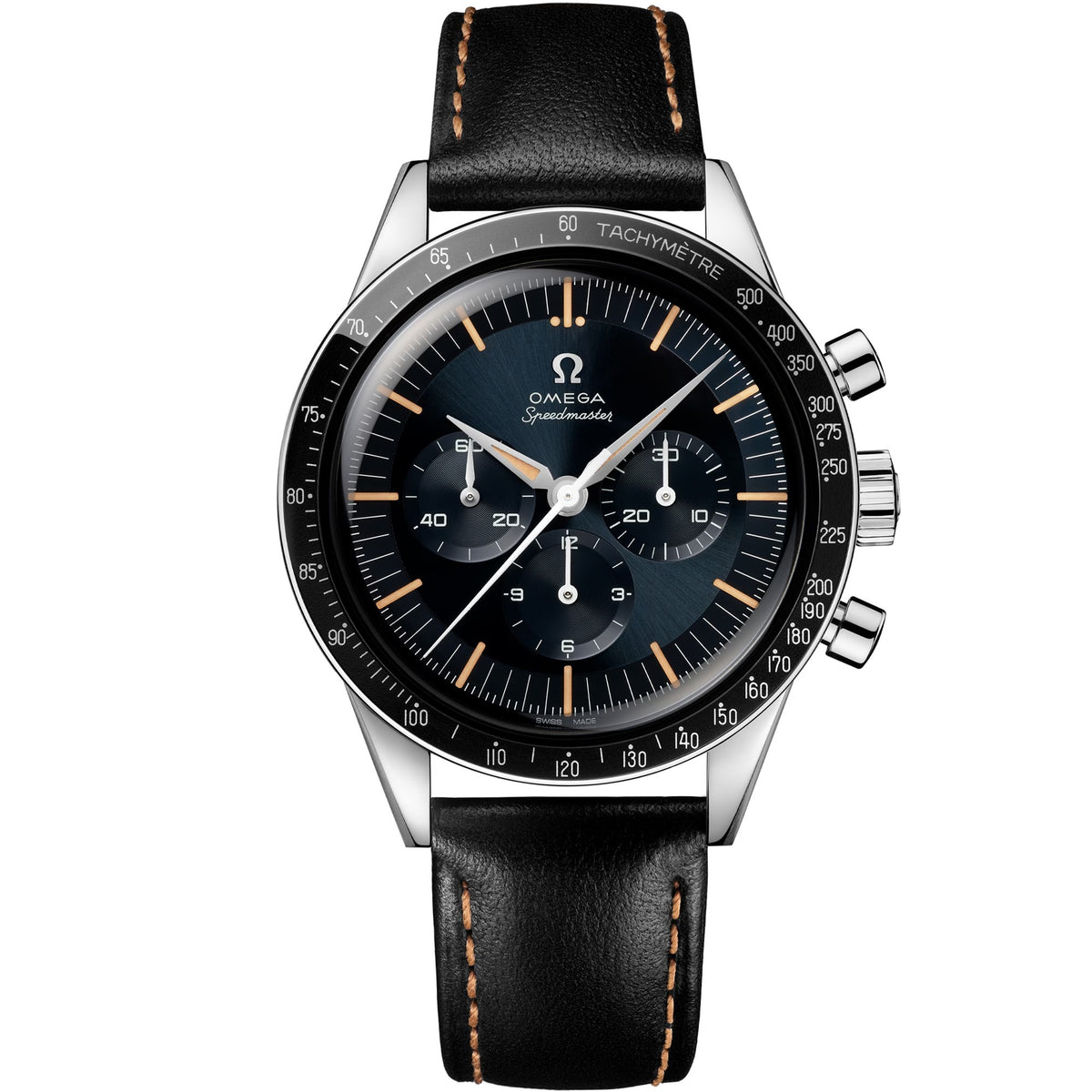 Omega Speedmaster First Omega In Space 39.7 mm — Steel on Leather Strap