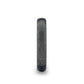 Fingerprint Engraved Domed Black Tungsten Ring with Brushed Finish - Raider - 4mm - 12mm - 8mm
