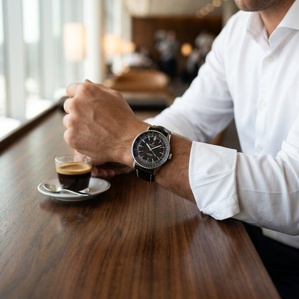 Navitimer Automatic GMT 41 — lifestyle