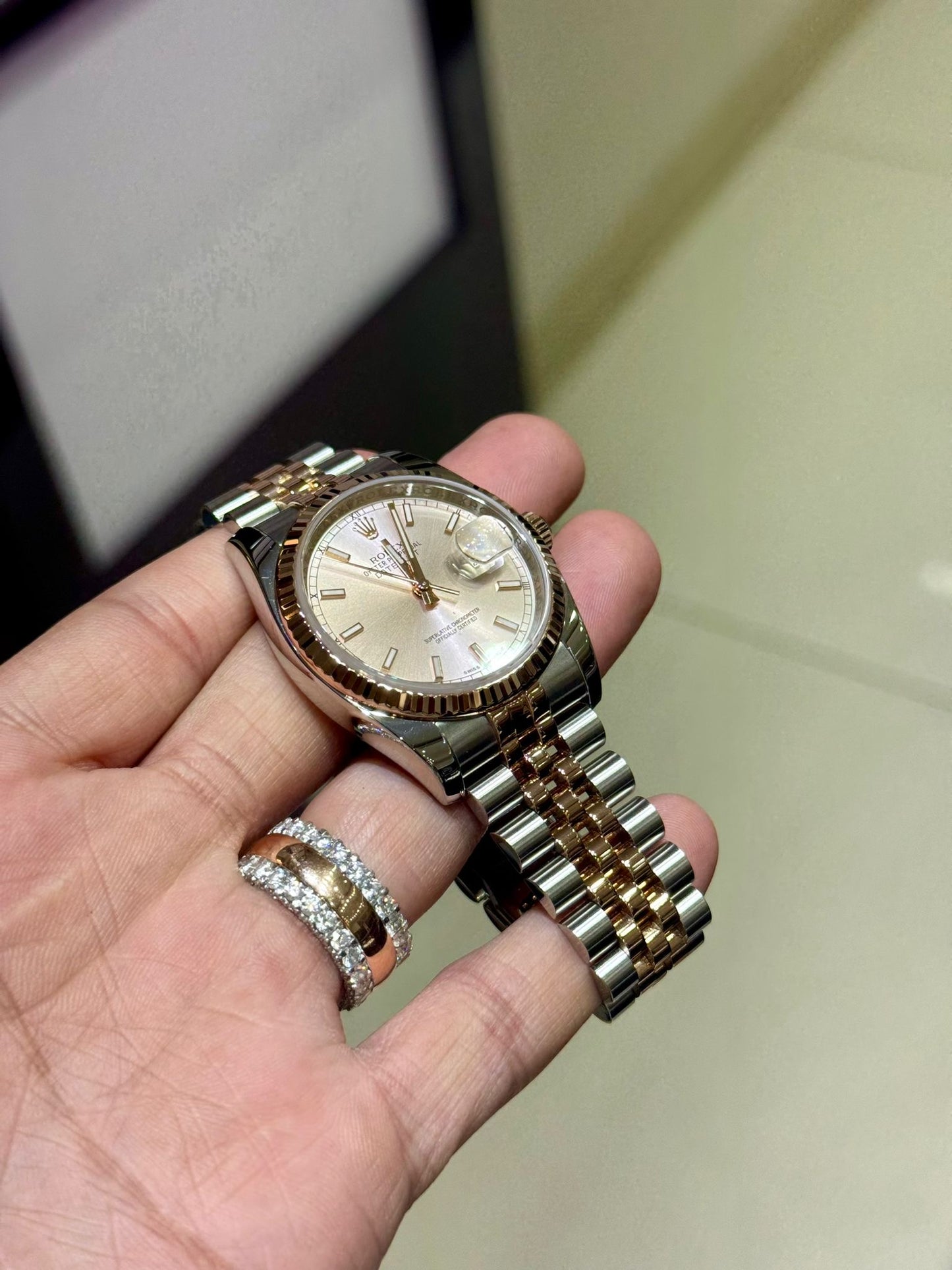 Rolex Datejust | 18k Rose gold & Stainless Steel | 36 mm 116231