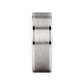 WAYNE Flat White Tungsten Wedding Band with Brushed Finished Center - 4mm - 8mm