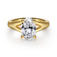 14K YELLOW GOLD SEMI GABRIEL N CO 10X8X5.7 S2291503