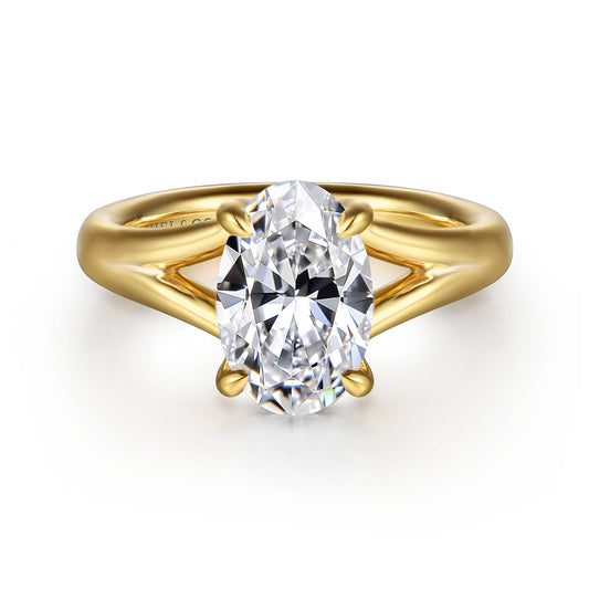 14K YELLOW GOLD SEMI GABRIEL N CO 10X8X5.7 S2291503