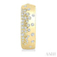 1/3 Ctw Round Cut Diamond Mosaic Hoop Earrings in 10K Yellow Gold