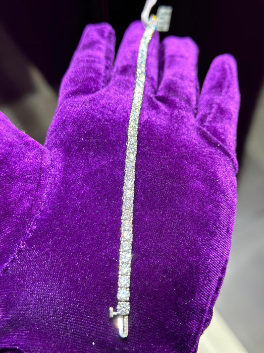 Lab Grown Diamond Tennis Bracelet 8.65 carats