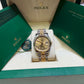 Rolex Datejust 36 116233 Champagne Index Dial Two-Tone 18K Gold Box & Papers