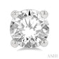 1 Ctw Round Cut Diamond Stud Earrings in 14K White Gold