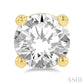 1 Ctw Round Cut Diamond Stud Earrings in 14K Yellow Gold