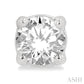 1/4 Ctw Round Cut Diamond Stud Earrings in 14K White Gold