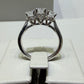 1.39 CTW GSI Certified Natural Diamond Three-Stone Engagement Ring | 18K White Gold