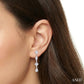 1/2 Ctw Mixed Cut Diamond Fashion Long Earrings in 14K White Gold