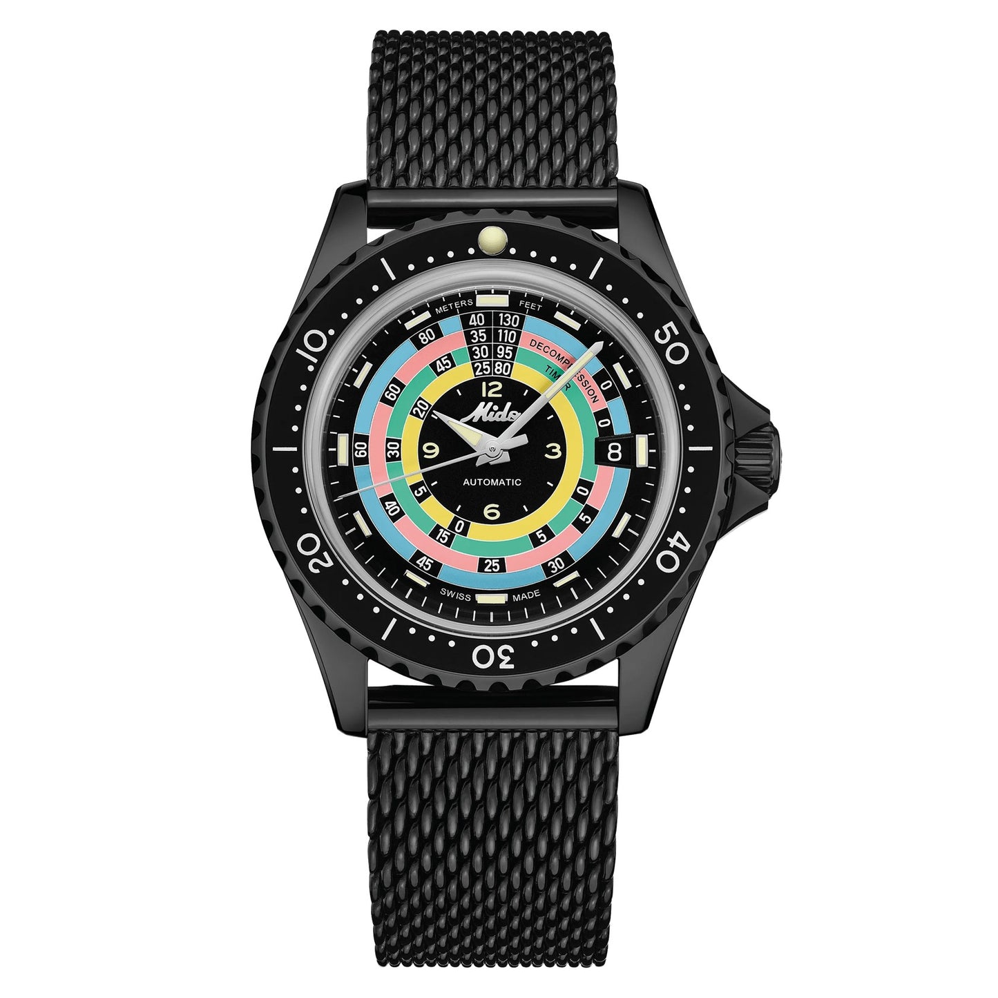 MIDO Ocean Star Decompression 1961 Special Edition - Black Dial - Black PVD Stainless Steel 40.5mm