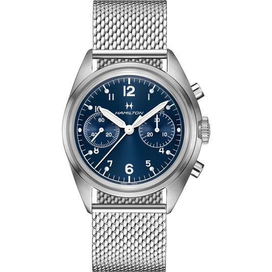 Hamilton Khaki Aviation Pilot Pioneer Mechanical Chrono